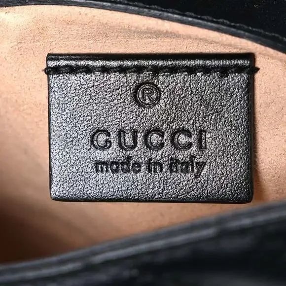 Gucci Calfskin Matelasse Super Mini Gg #234482G11B - Picture 6 of 11